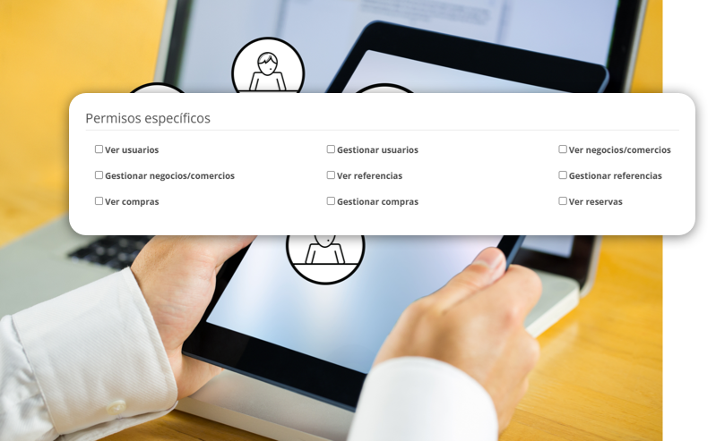 Colaboración y gestión usuarios